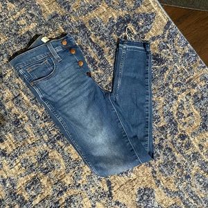 Madewell 10” High Rise Skinny Jeans